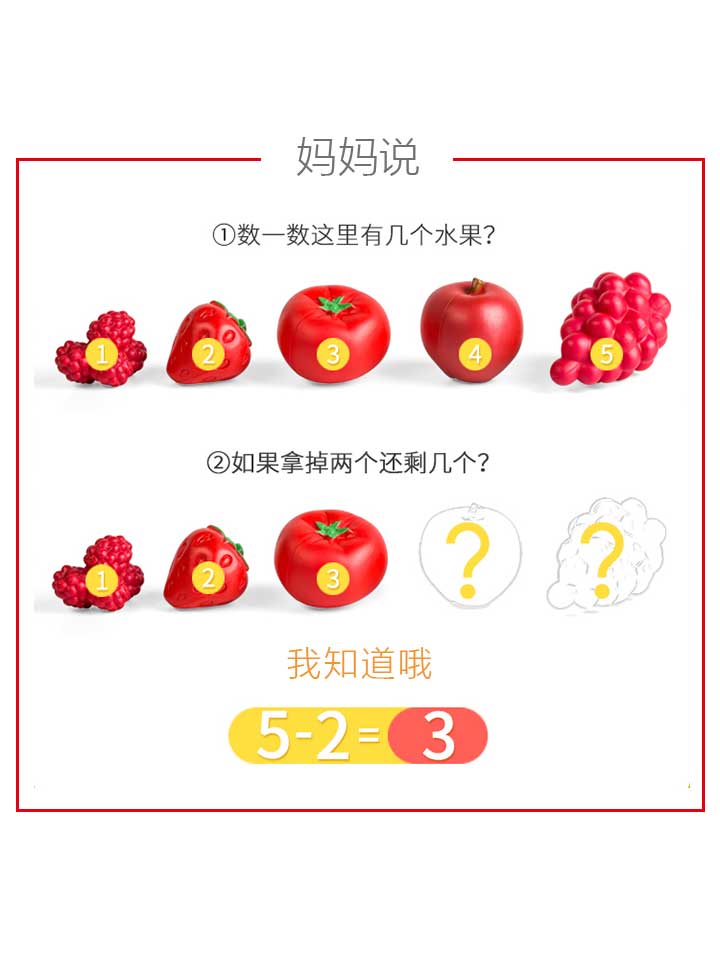 进口塑料玩具仿真水果蔬菜食物婴儿儿童过家家小宝宝模型颜色认知